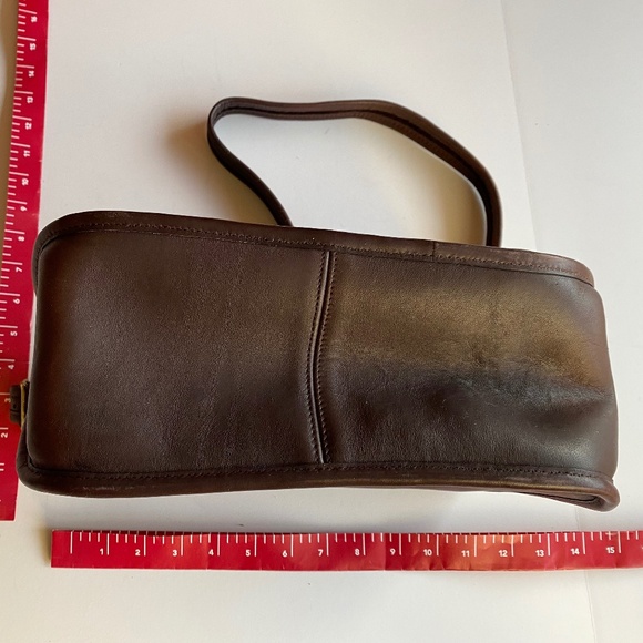 Coach Vintage Rambler's Legacy Mahogany Brown Shoulder Bag - Picture 3 of 7